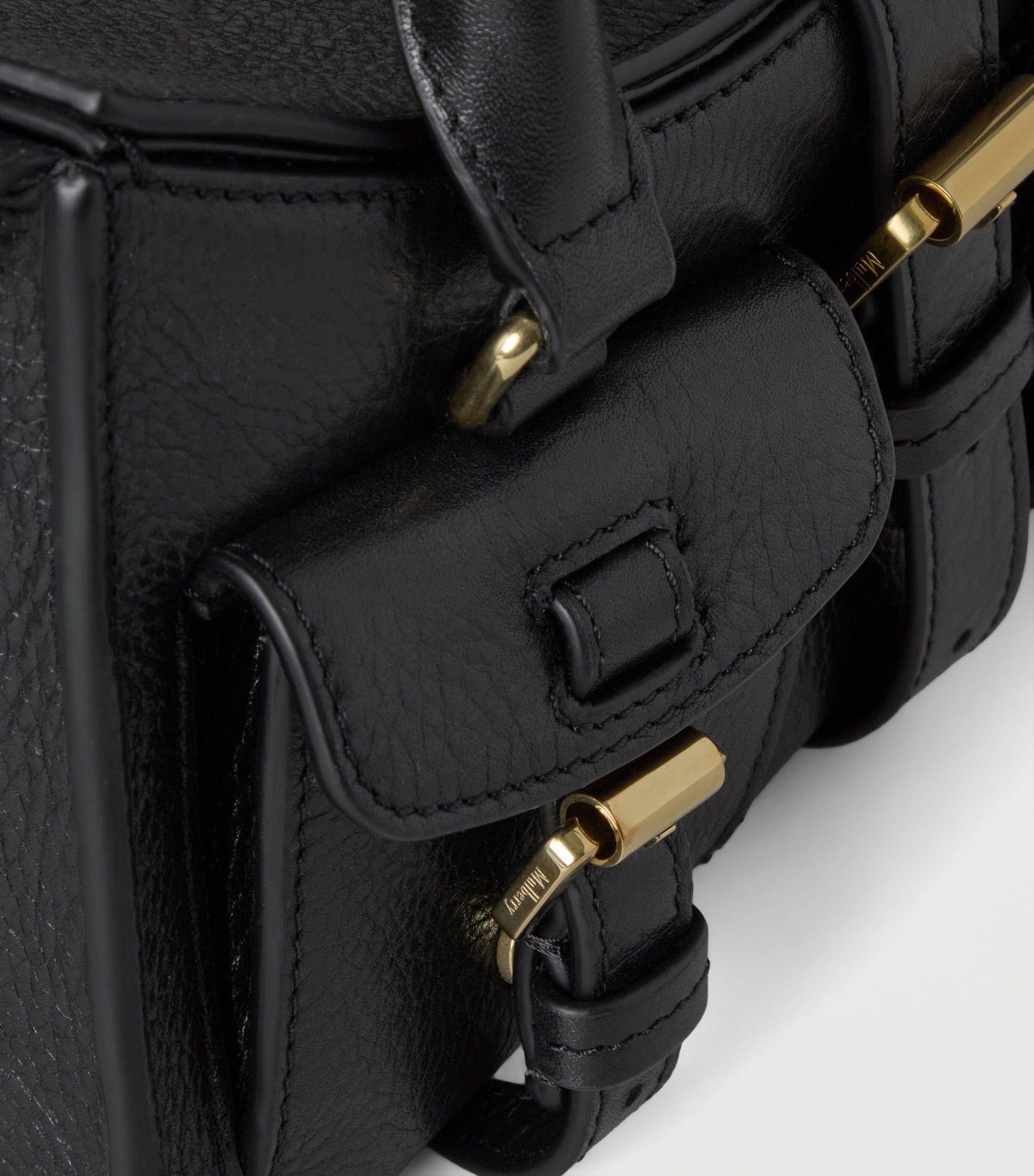 Mulberry Mini Leather Roxanne Top-Handle Bag