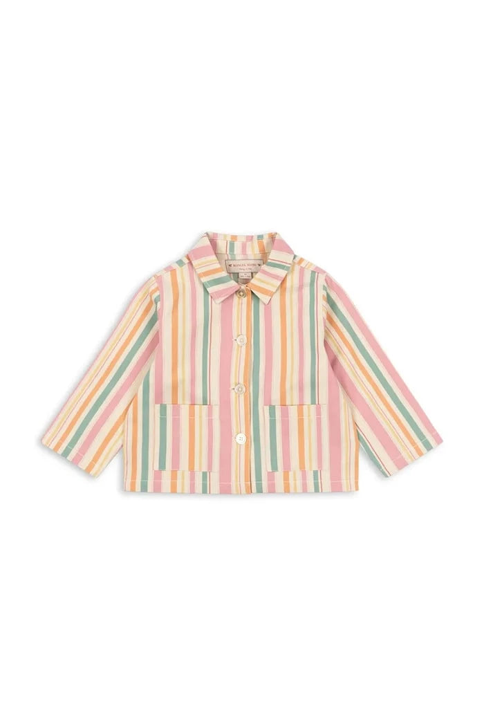 Детско памучно яке Konges Sløjd FRANKIE SHIRT JACKET GOTS