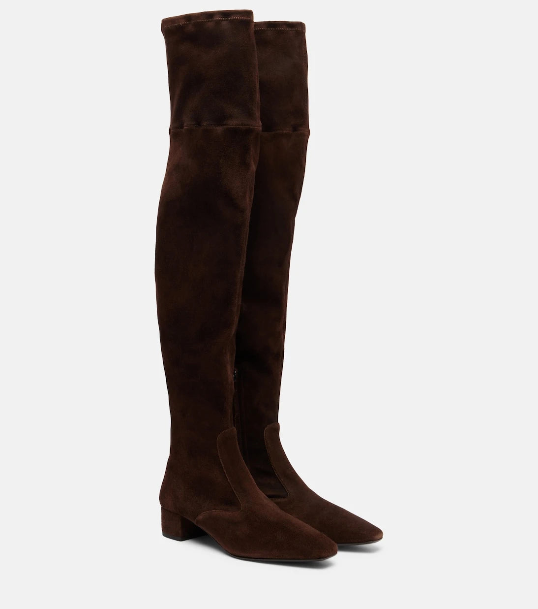 Aquazzura - Remi 35 suede over-the-knee boots