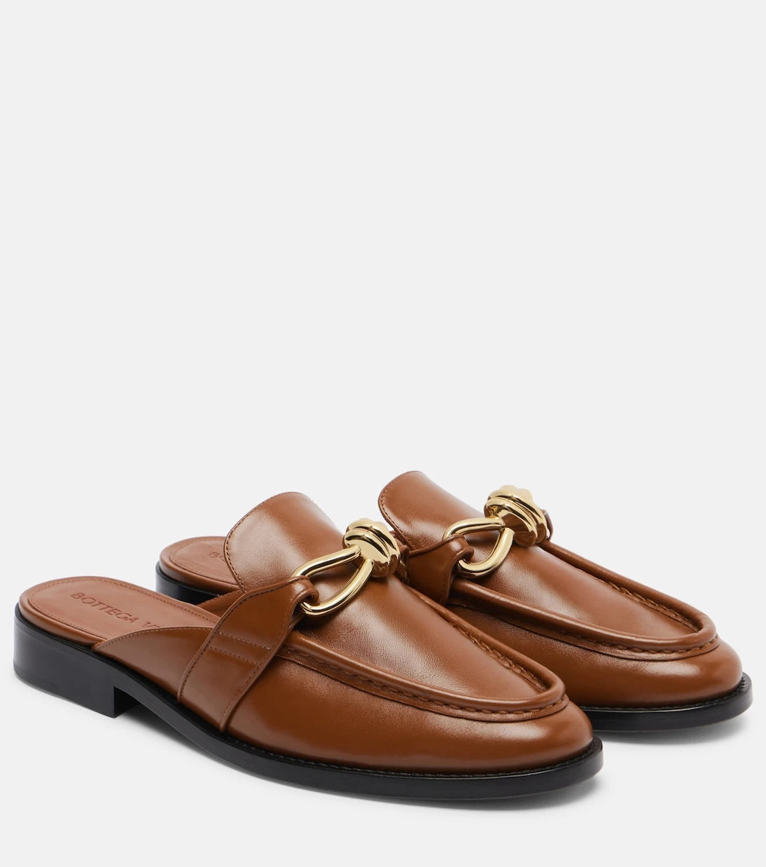 Bottega Veneta - Astaire Knot leather mules