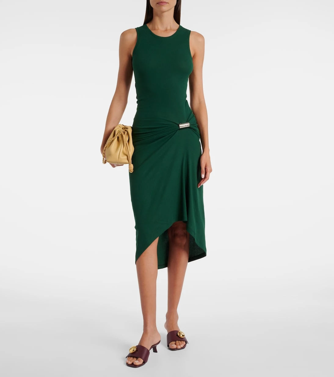 Loewe - Anagram leather mules
