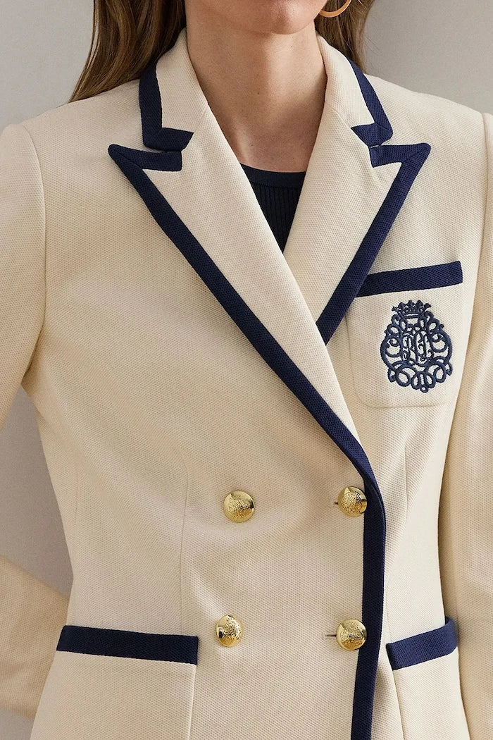 Lauren Ralph Lauren сако дамско от памук