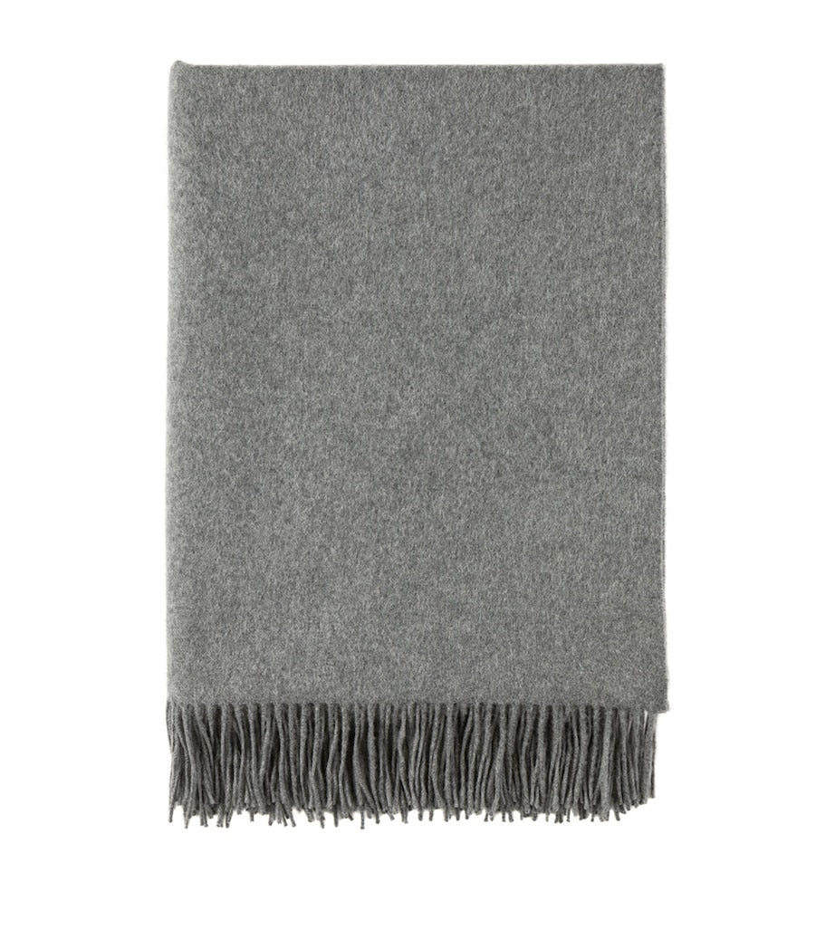 Cashmere Fringed Throw (140cm x 190cm)
