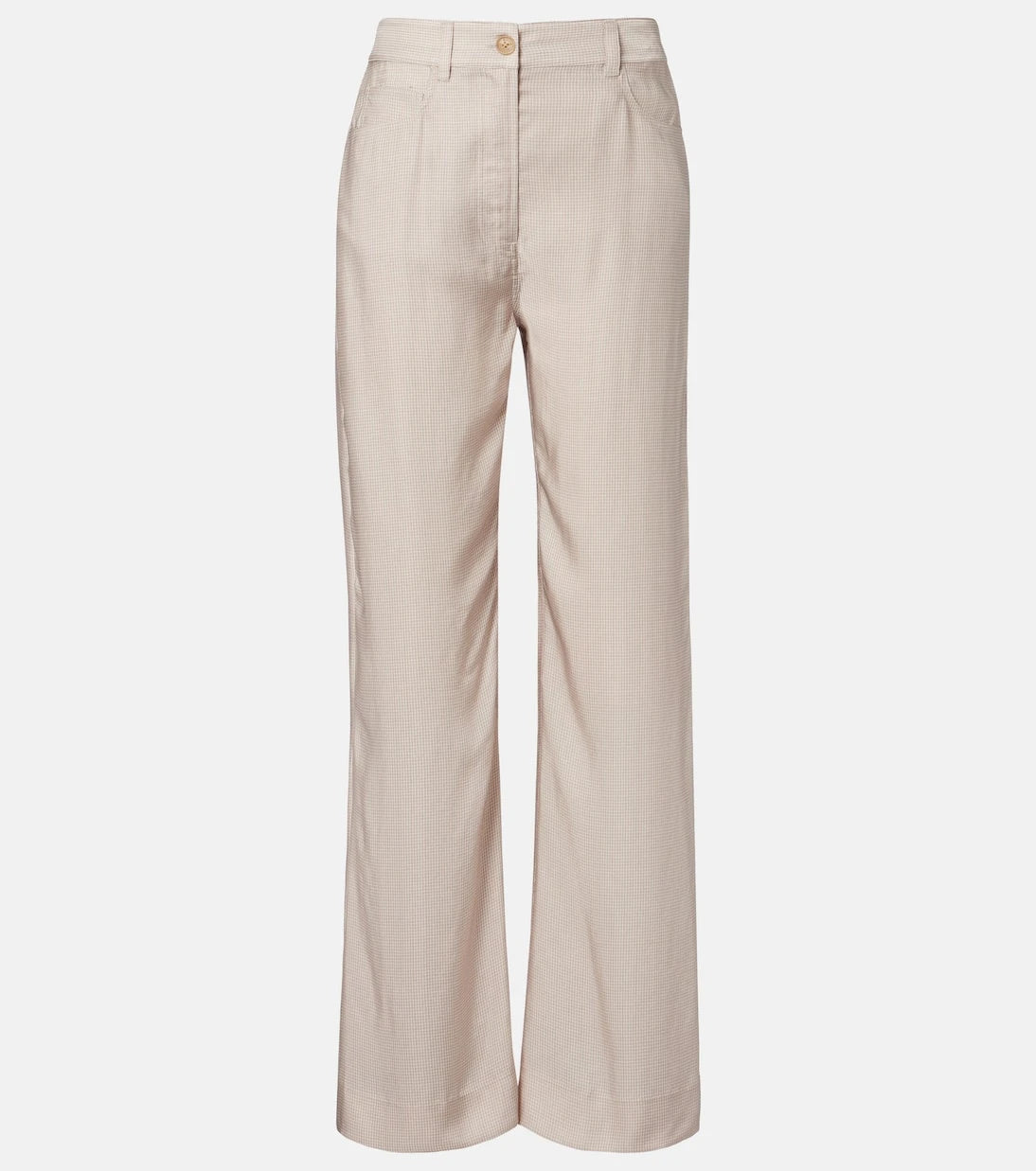 Acne Studios - Checked twill wide-leg pants