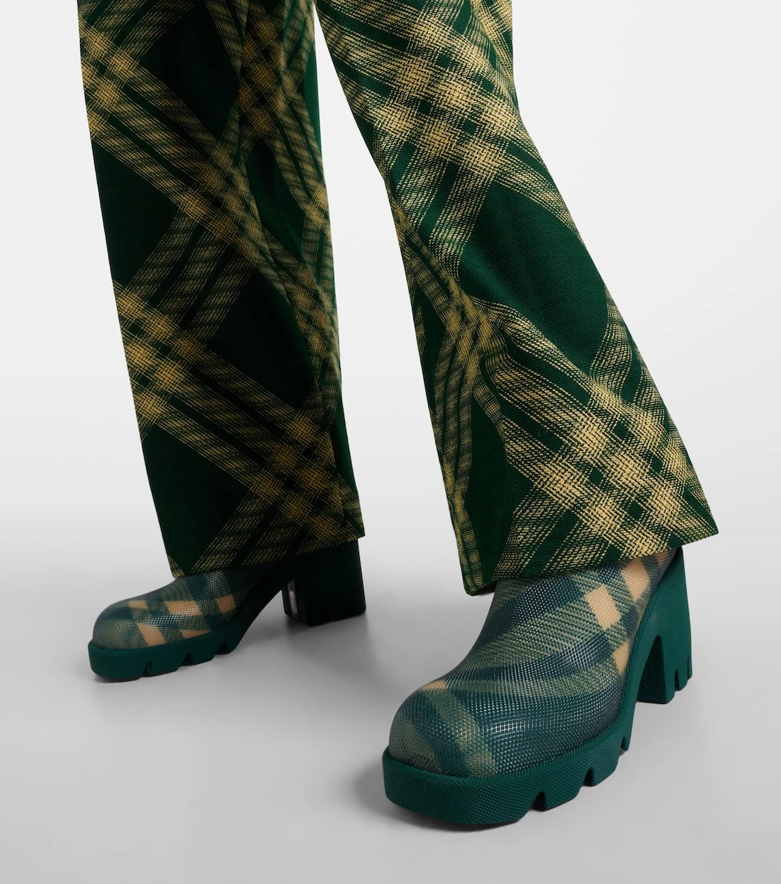 Burberry - Burberry Check 65 ankle boots