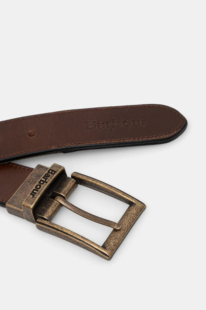 Barbour колан мъжки от кожа