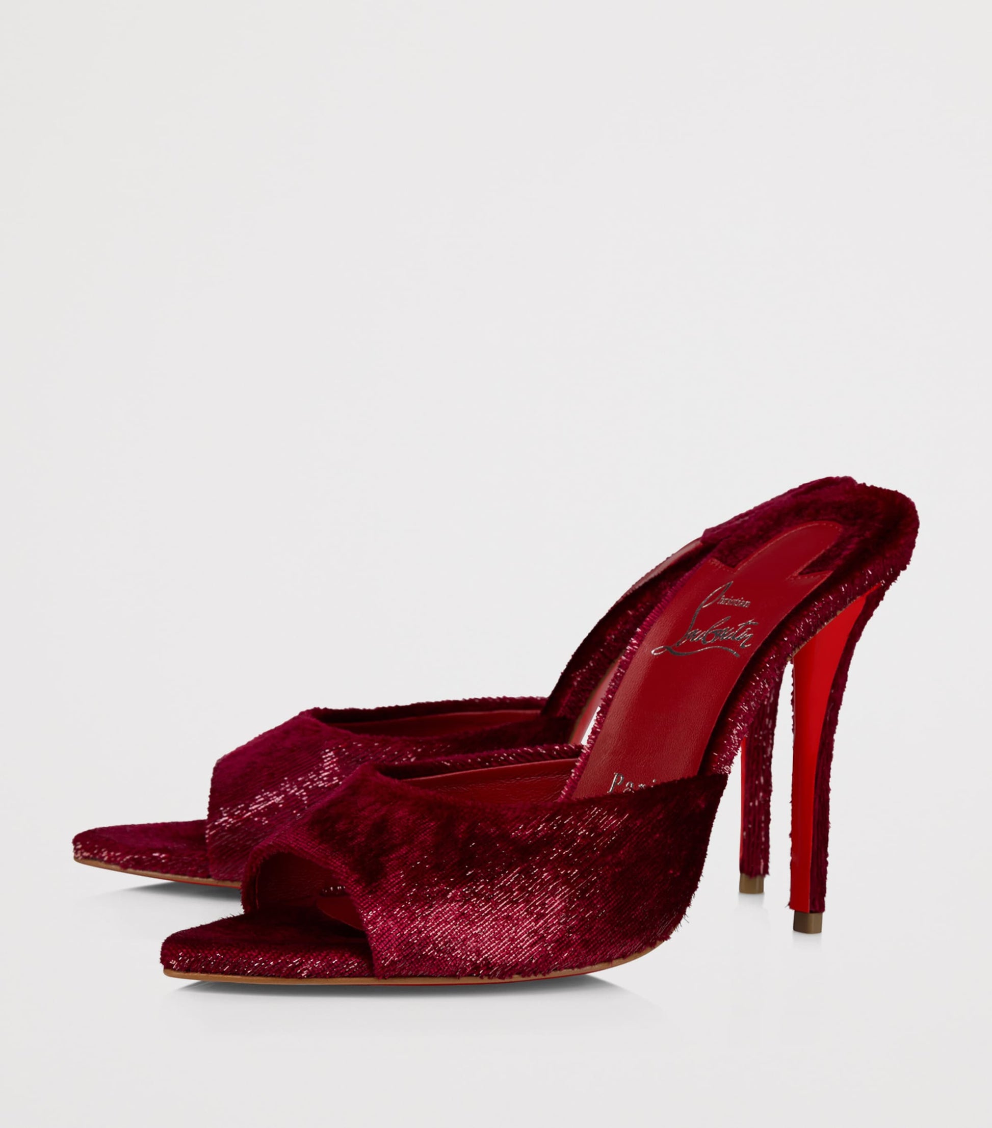 Christian Louboutin Miss Z Heeled Mules 100