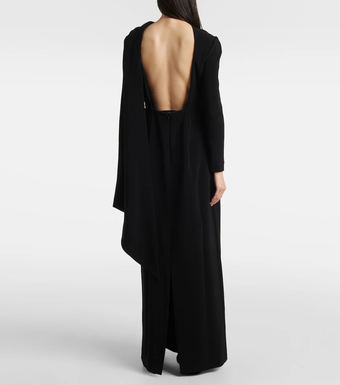 Balenciaga - فستان كريب بكاب