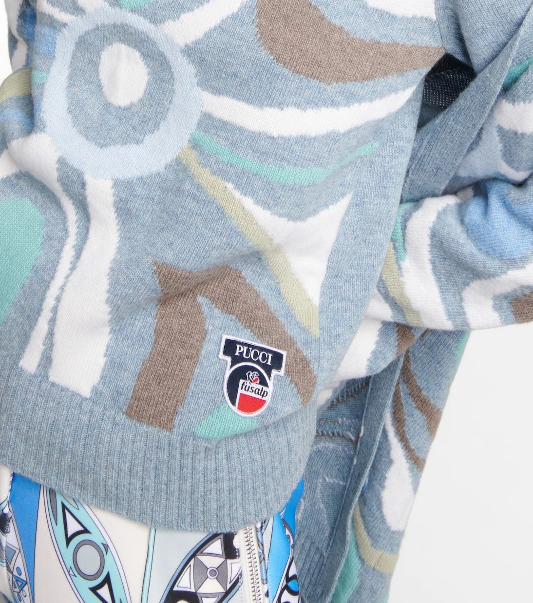 Pucci - x Fusalp Marmo wool sweater