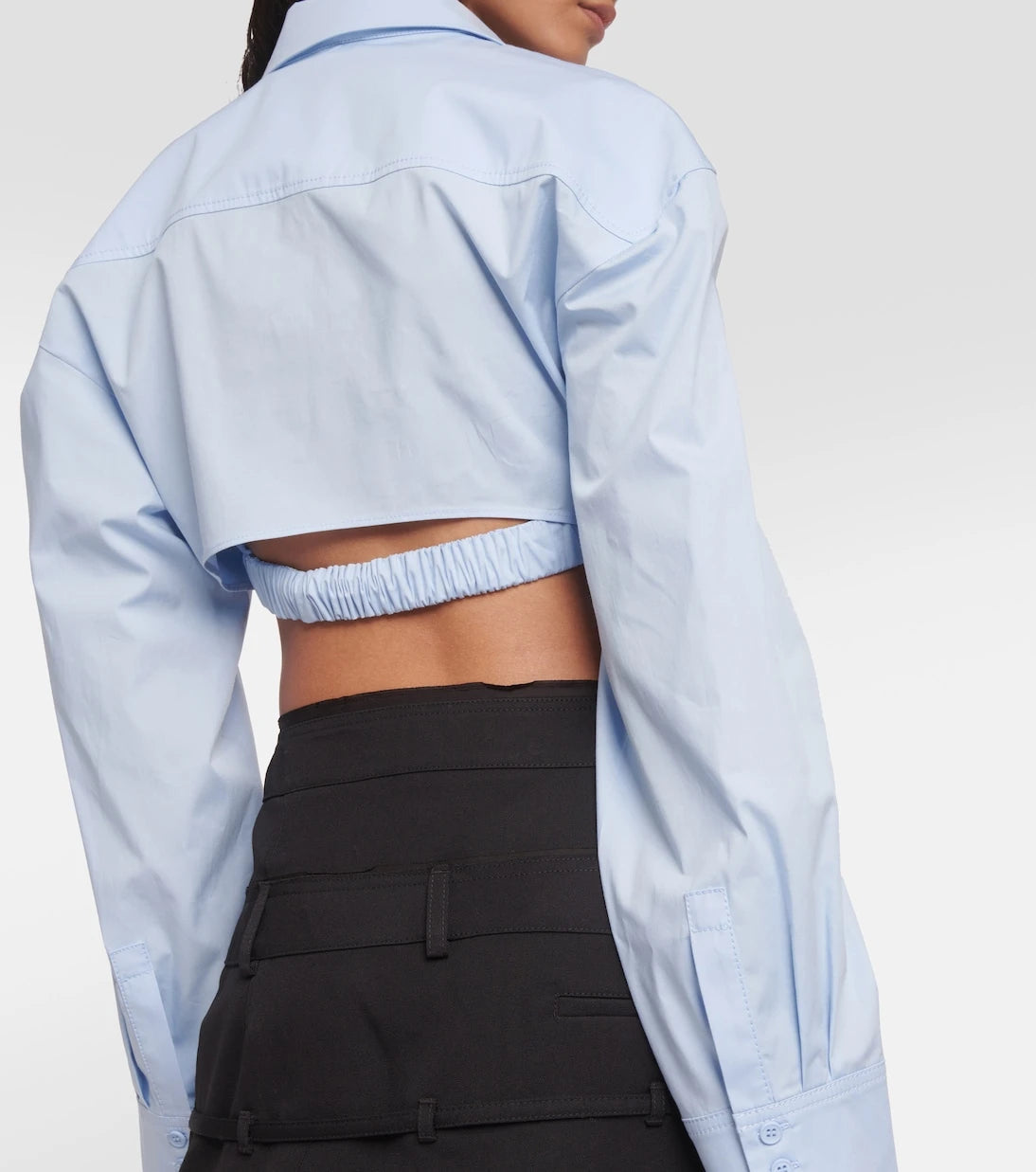 Jacquemus - La Chemise Bahia cropped top