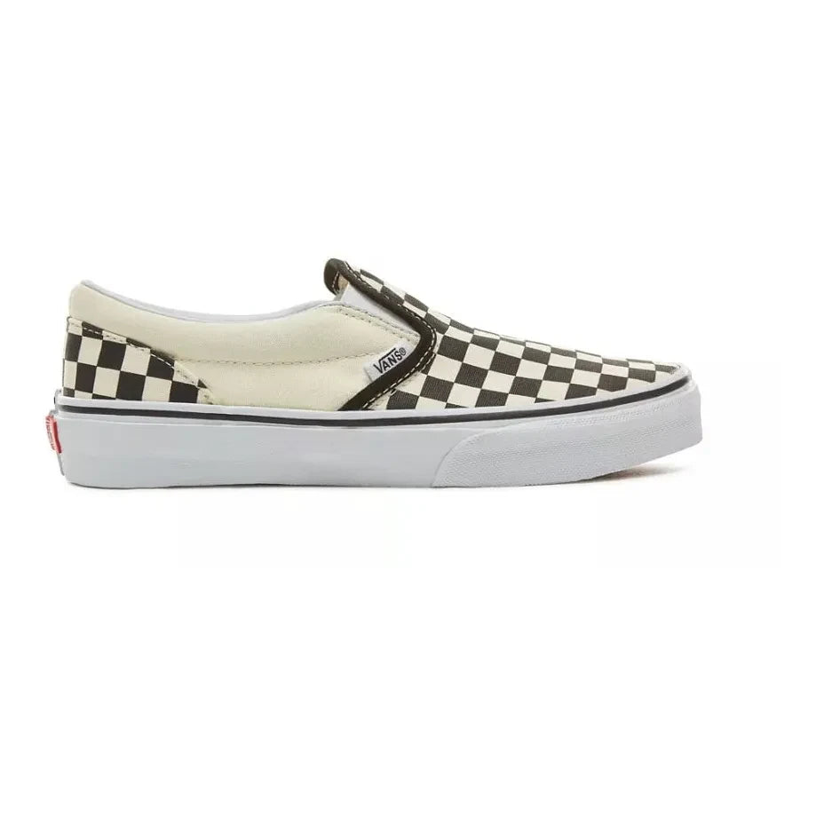 Vans - Checkered Slip-ons | White