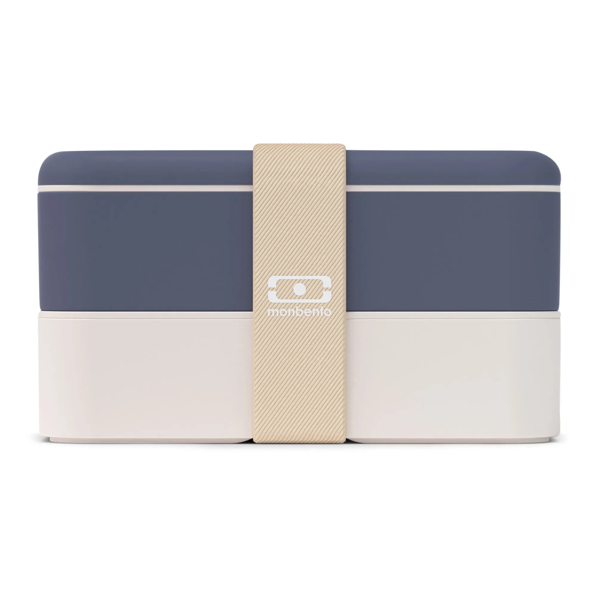 Monbento - MB Original Bento with 2 Airtight Compartments | Blue