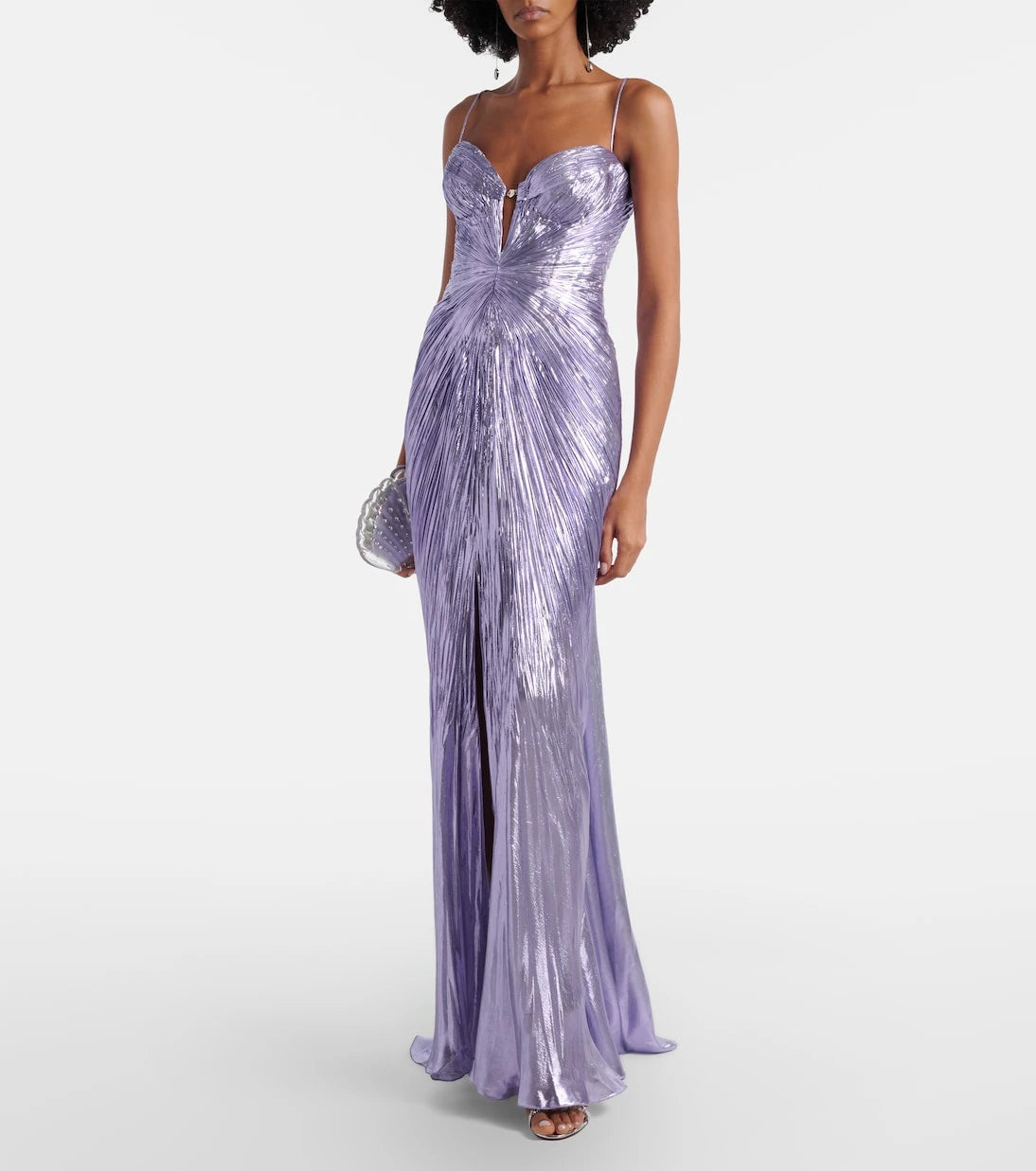 Maria Lucia Hohan - Sara silk-blend bustier gown