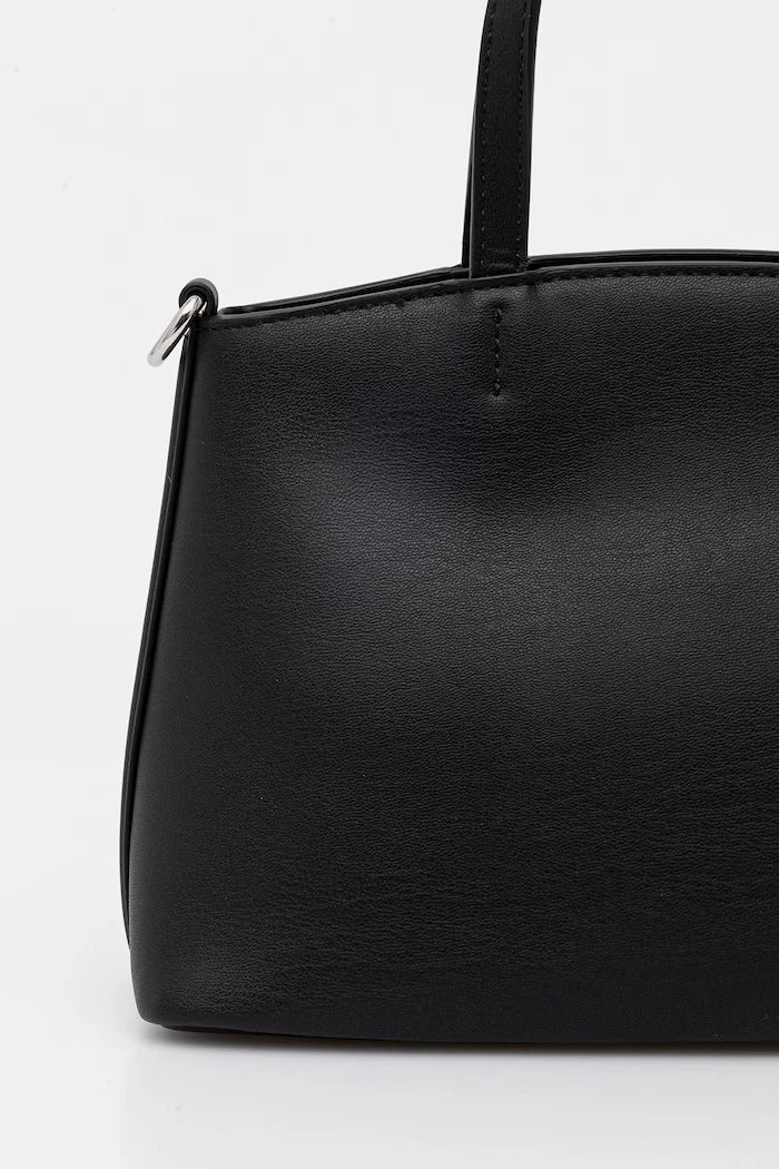 Karl Lagerfeld kadın tote çanta suni deri IKON
