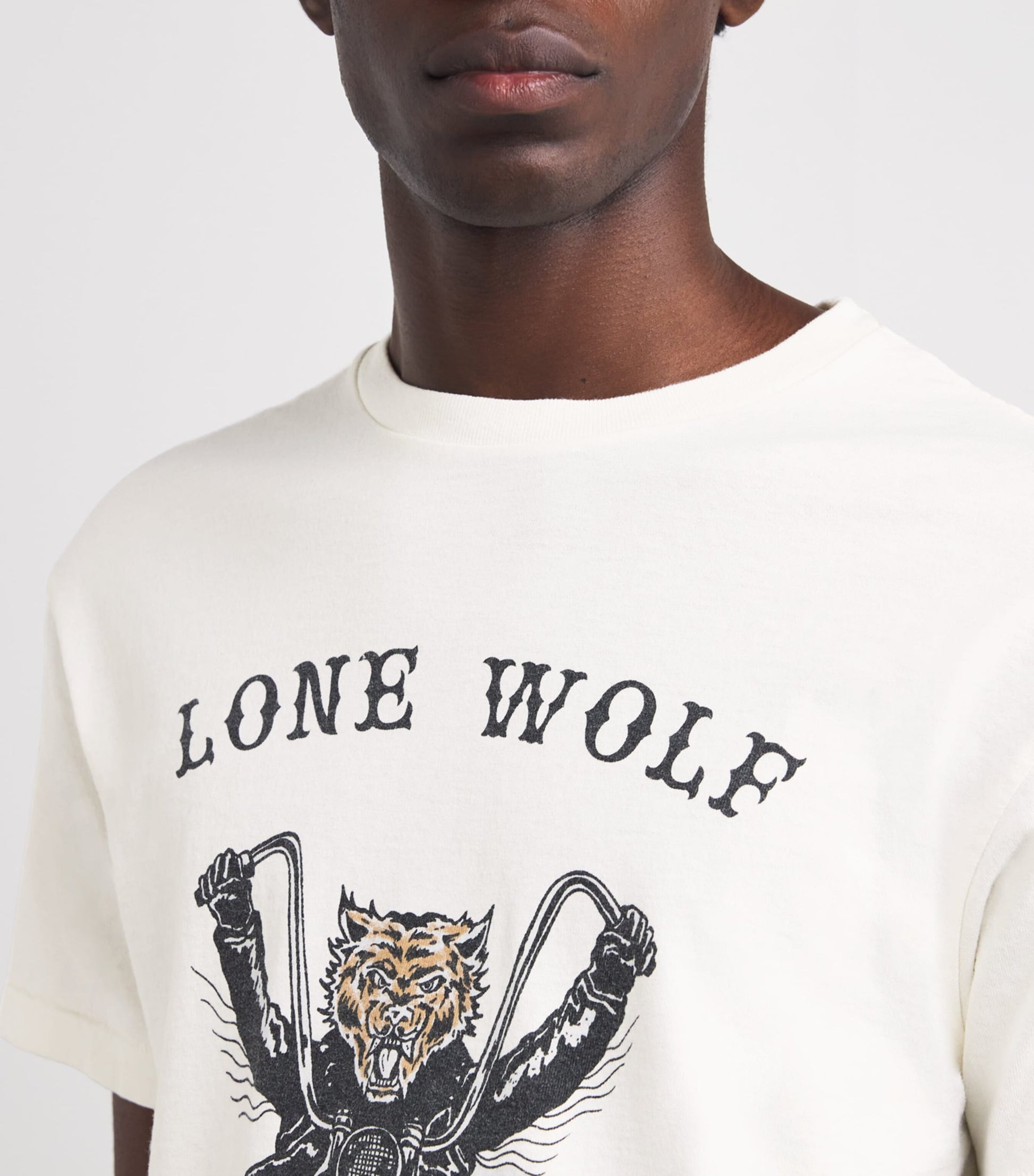 Cotton Lone Wolf T-Shirt