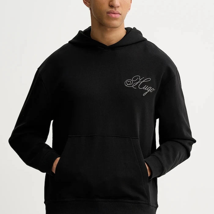 Pamuklu HUGO Dalento Kapüşonlu Sweatshirt