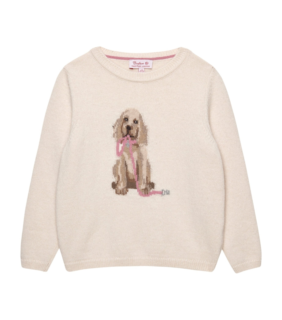 Trotters Wool-Blend Puppy Sweater (6-11 Years)