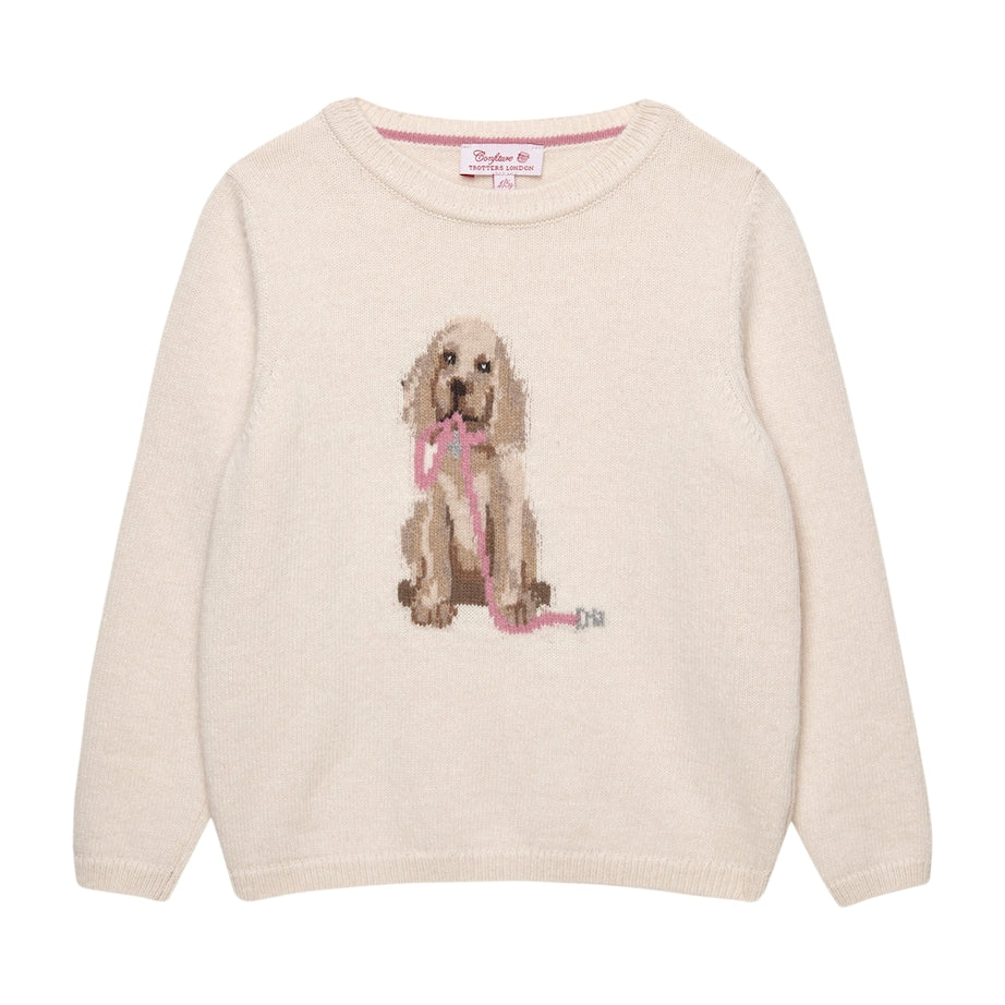 Trotters Wool-Blend Puppy Sweater (6-11 Years)