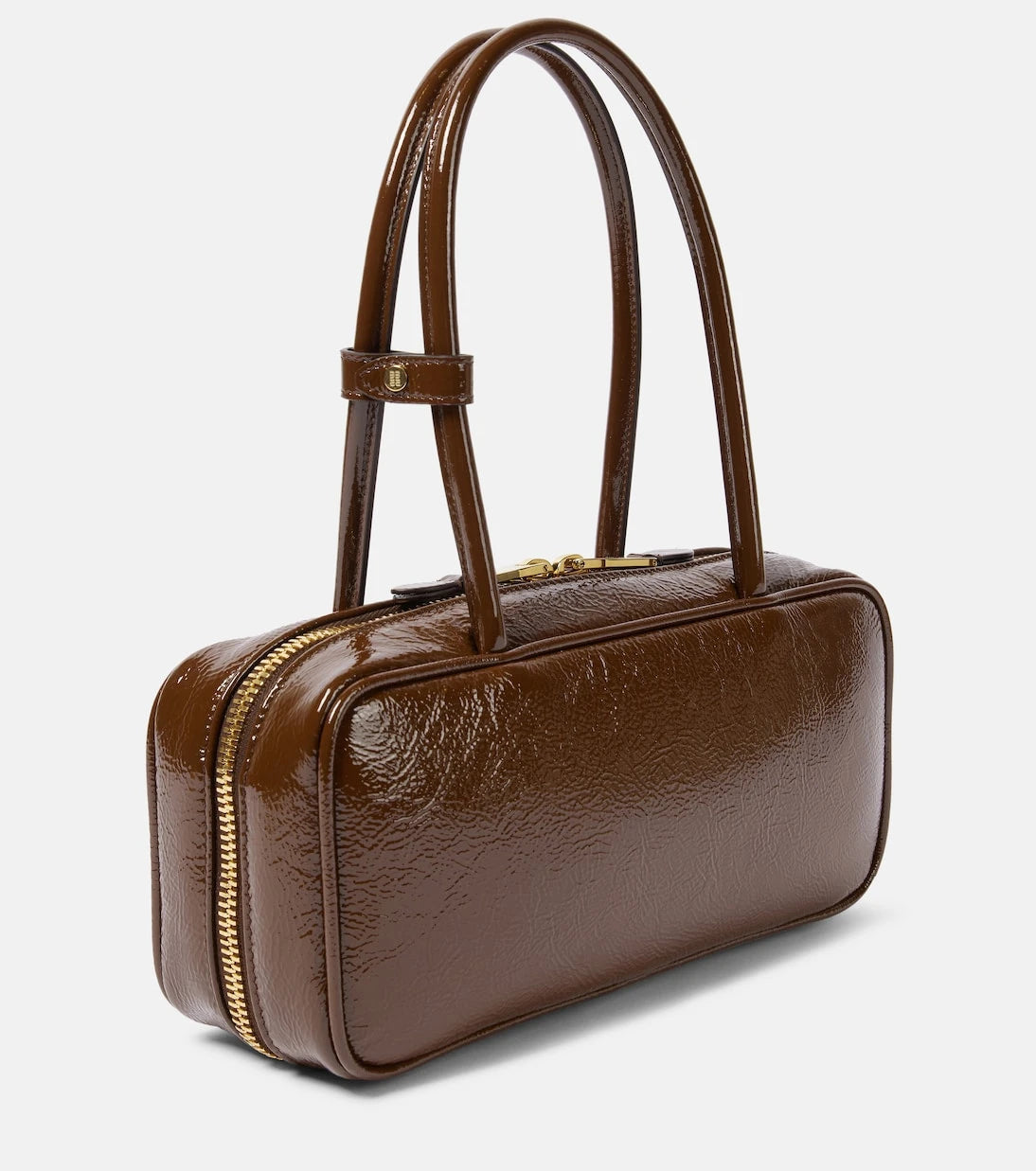 Miu Miu - Beau patent leather shoulder bag
