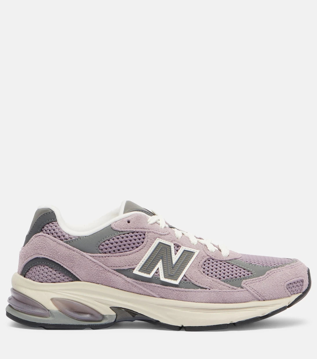 New Balance - حذاء رياضي من الشامواه والشبك طراز 2010