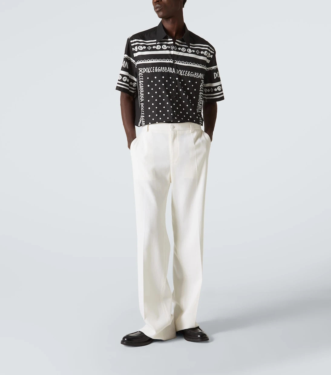 Dolce&Gabbana - Bandana cotton shirt
