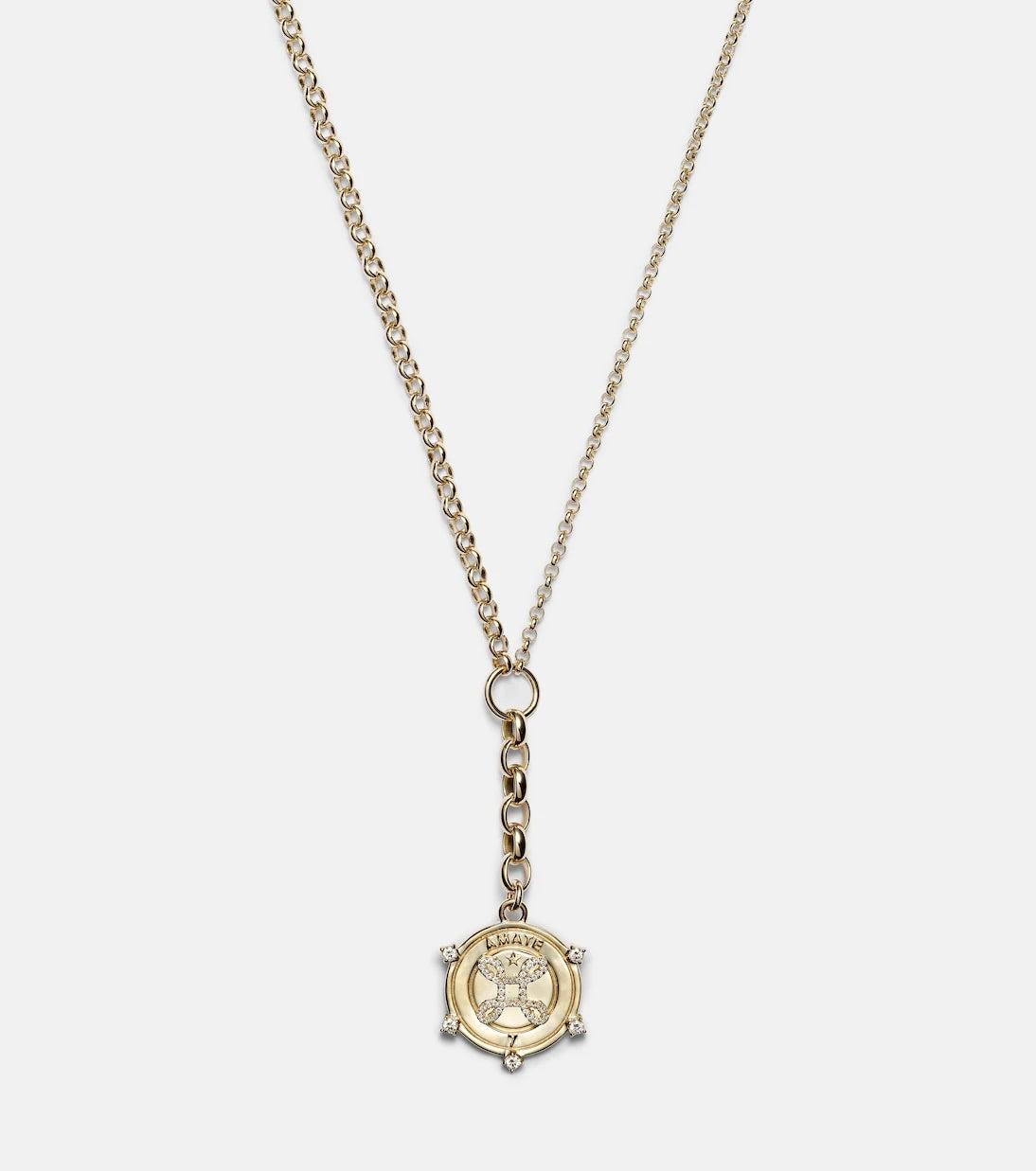 FoundRae - Amate True Love 18kt gold chain necklace with diamonds