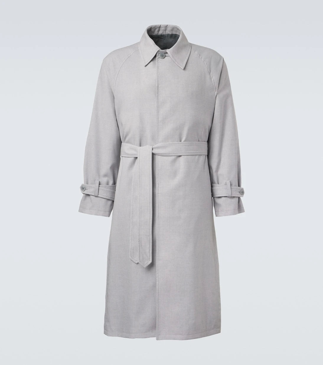 Stòffa - Belted wool coat