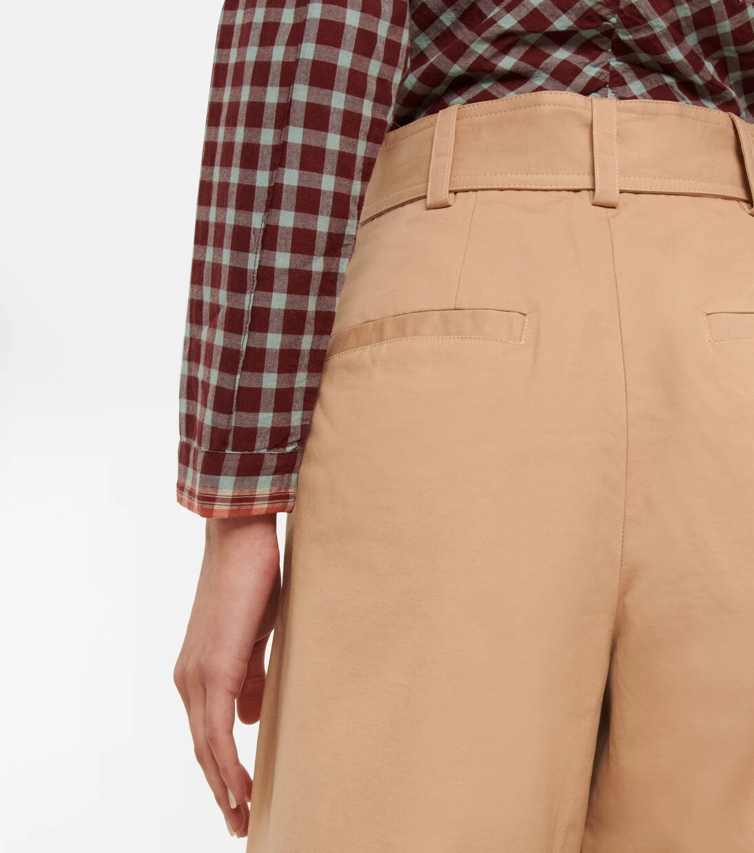 Ulla Johnson - Nico high-rise wide-leg cotton pants