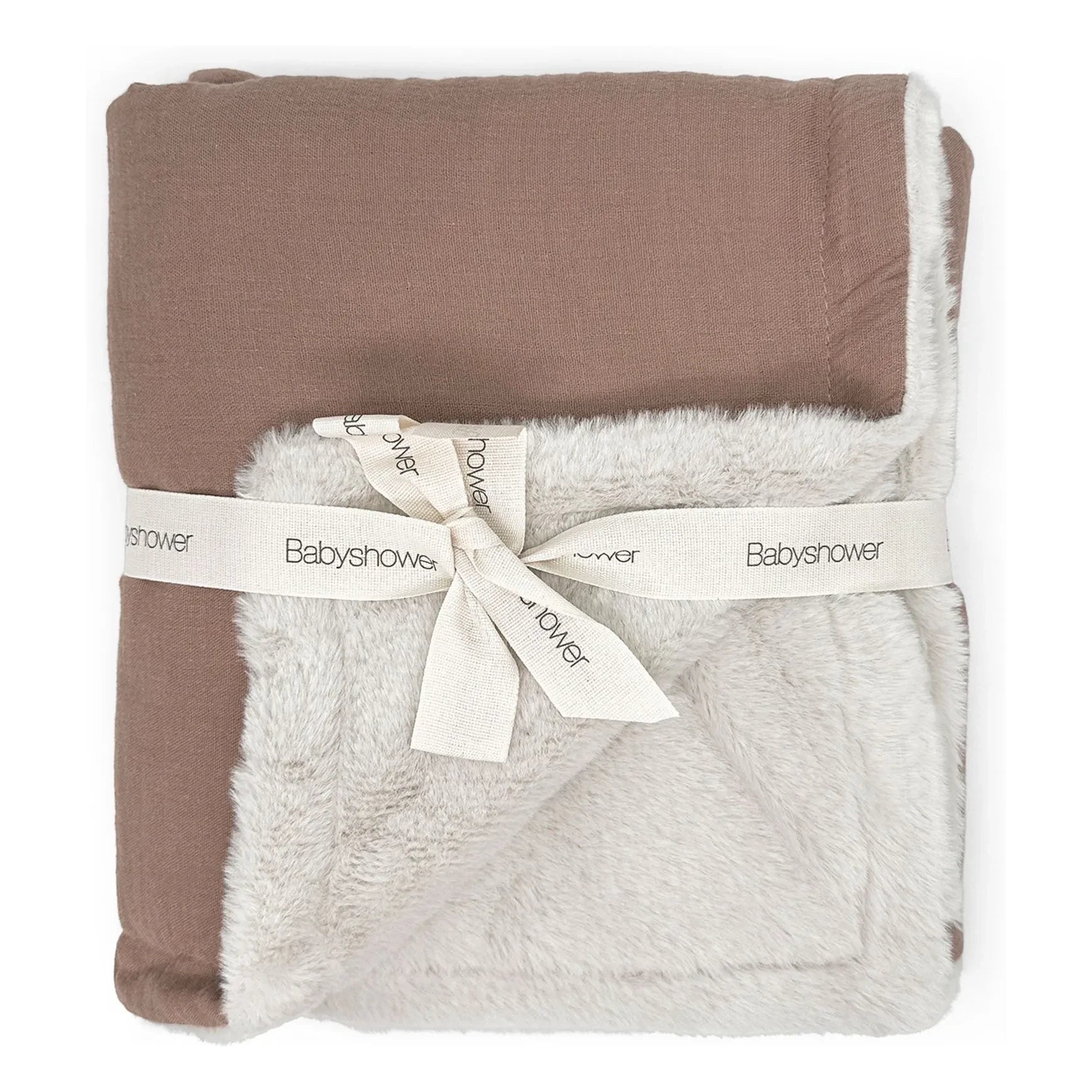 Babyshower - Fleece blanket | Caramel