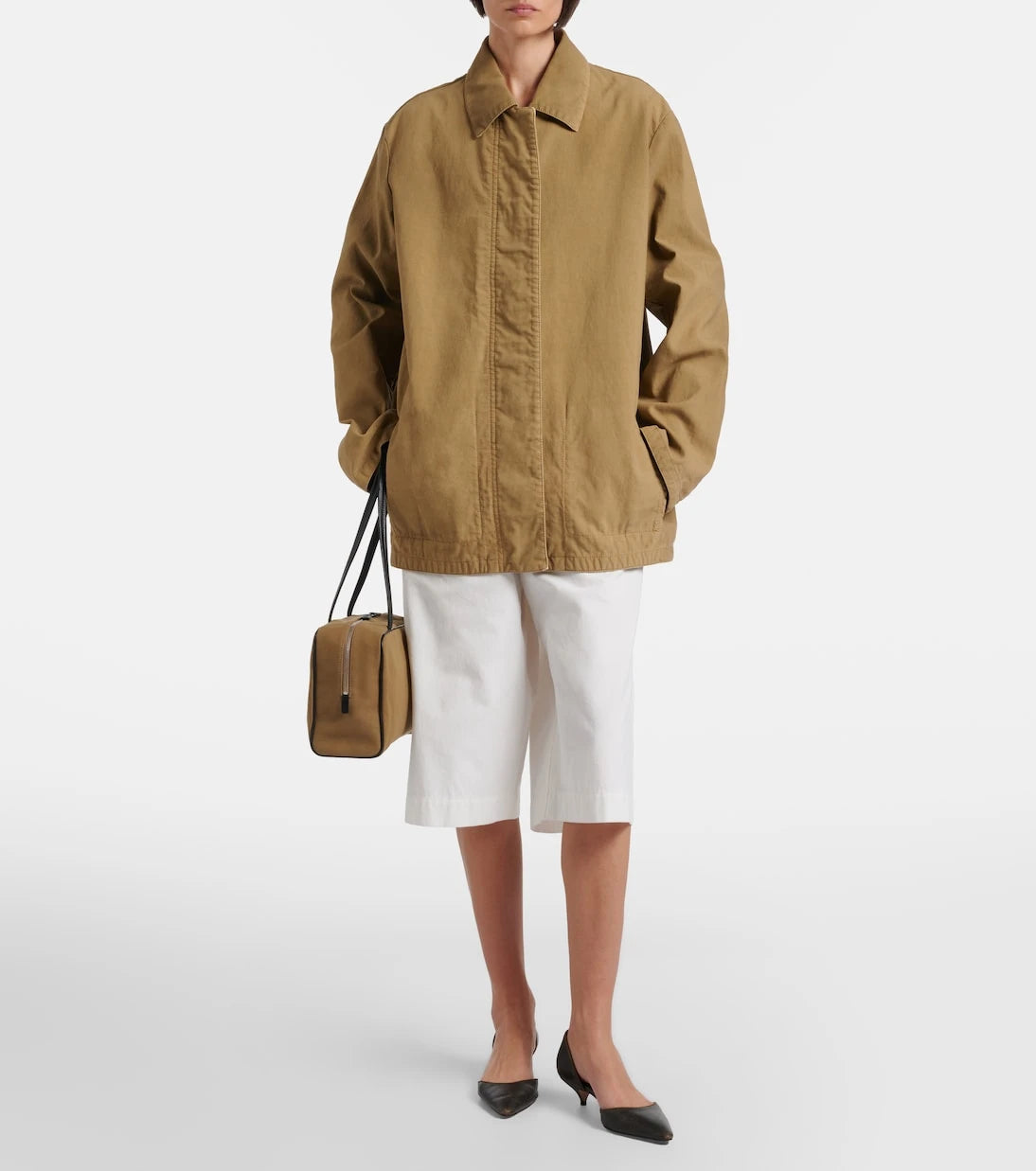 The Row - Astra canvas bowling bag
