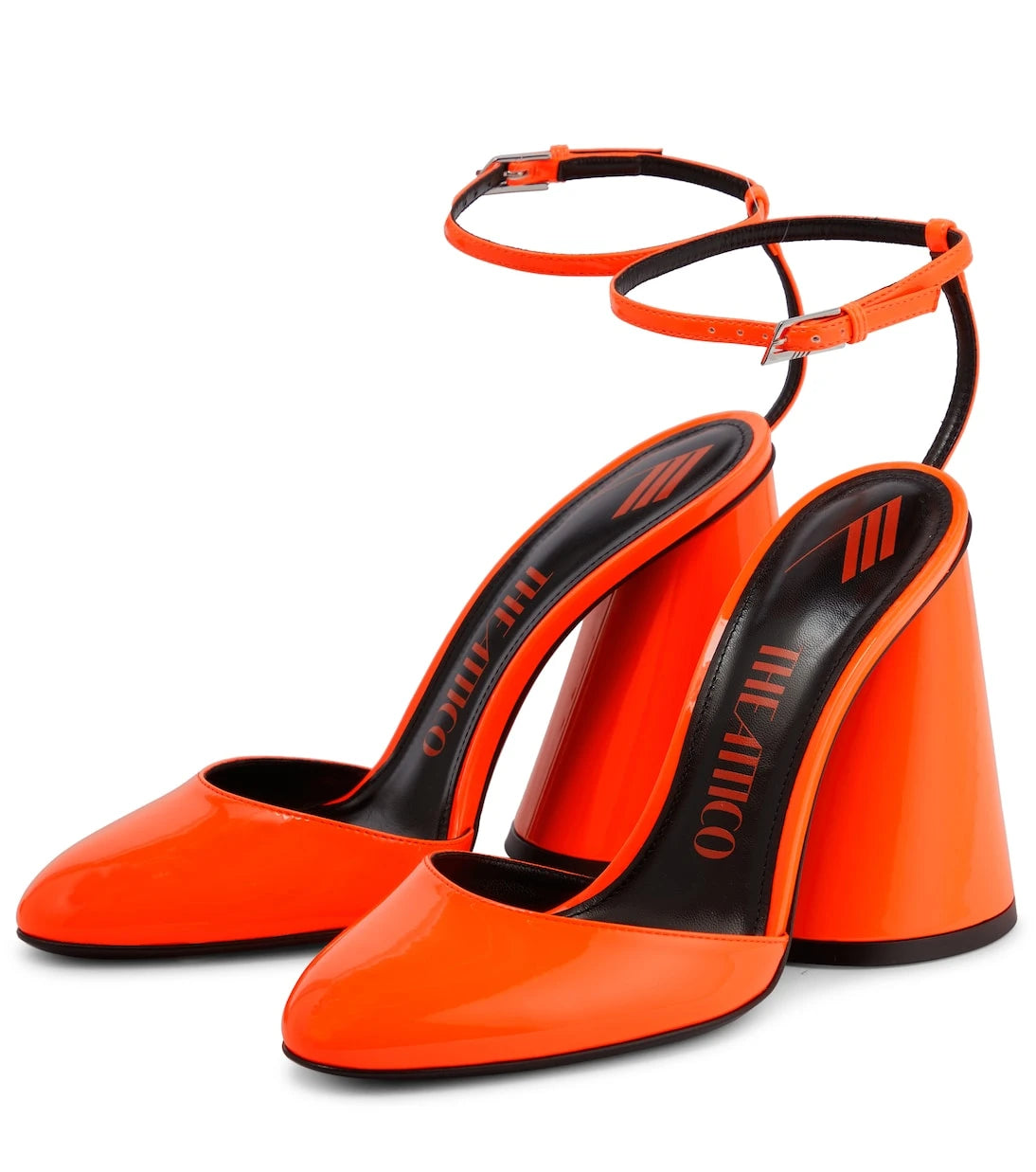The Attico - Luz patent leather pumps