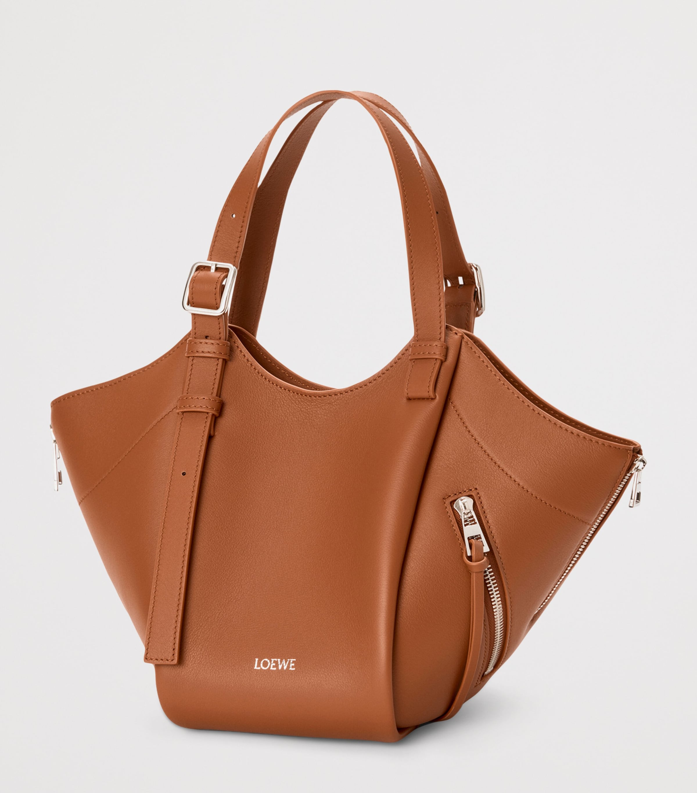 Leather Hammock Flip Tote Bag