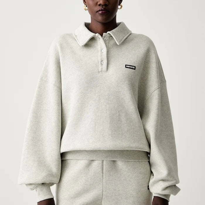 Pamuklu kadın sweatshirt