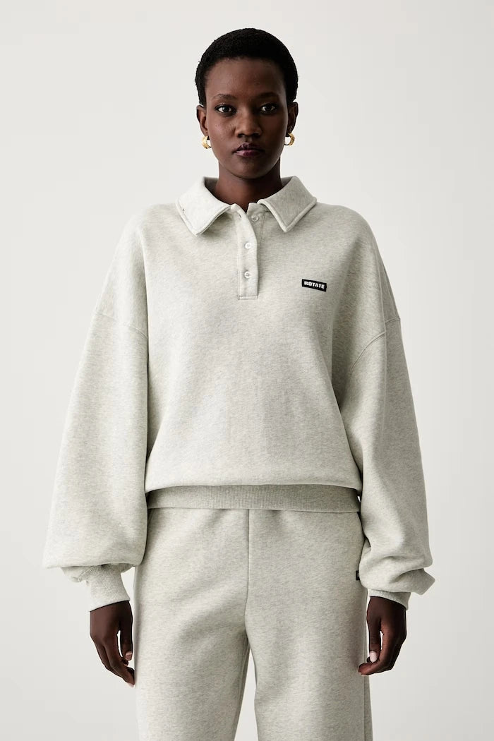 Pamuklu kadın sweatshirt