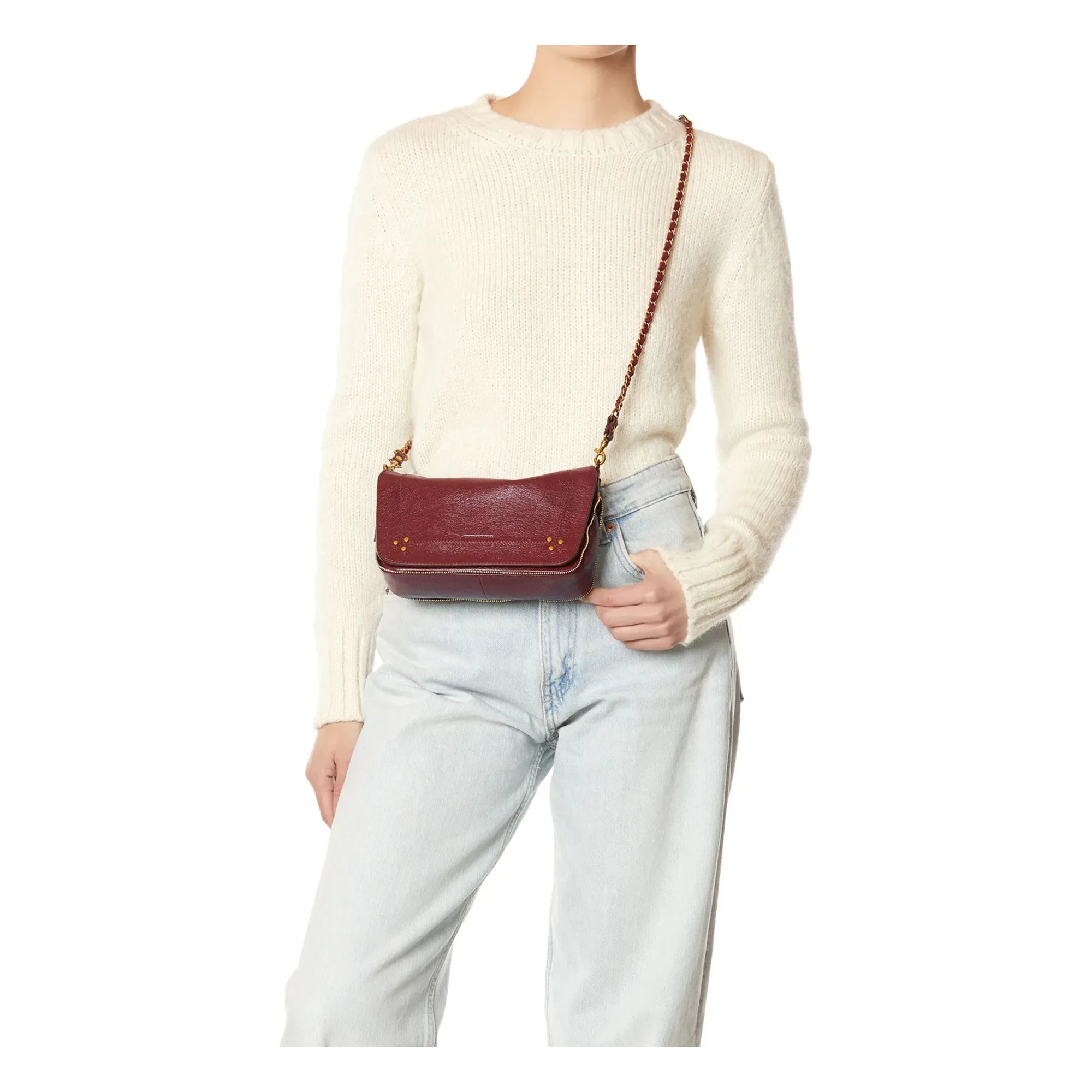 Jérôme Dreyfuss - Bobi S Bag Goat | Dark red