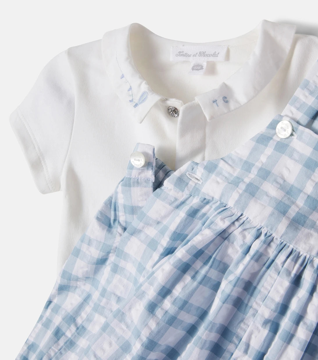 Tartine et Chocolat - Baby bodysuit and playsuit set