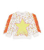 Stella McCartney Kids Star Print Fringe-Detail Sweatshirt (3-14 Years)
