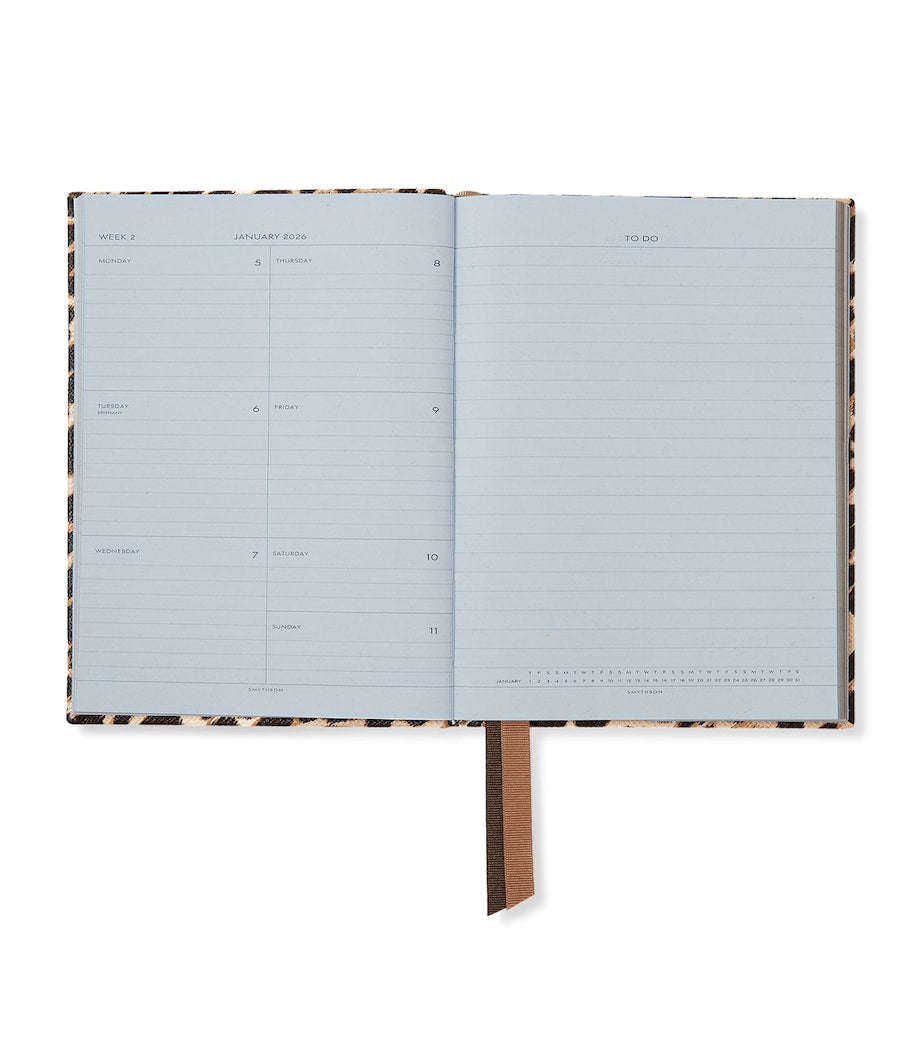 Panama Leather 2026 Soho Planner
