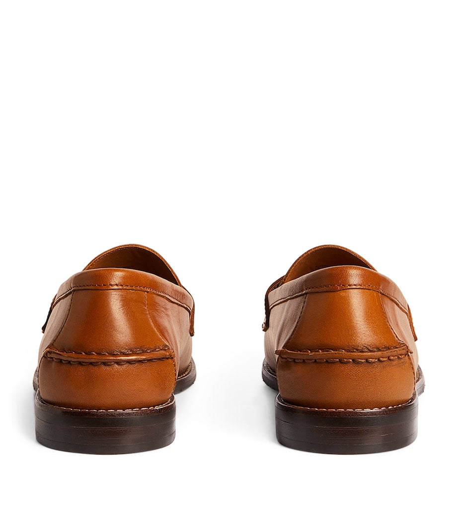 Leather Penny Loafers