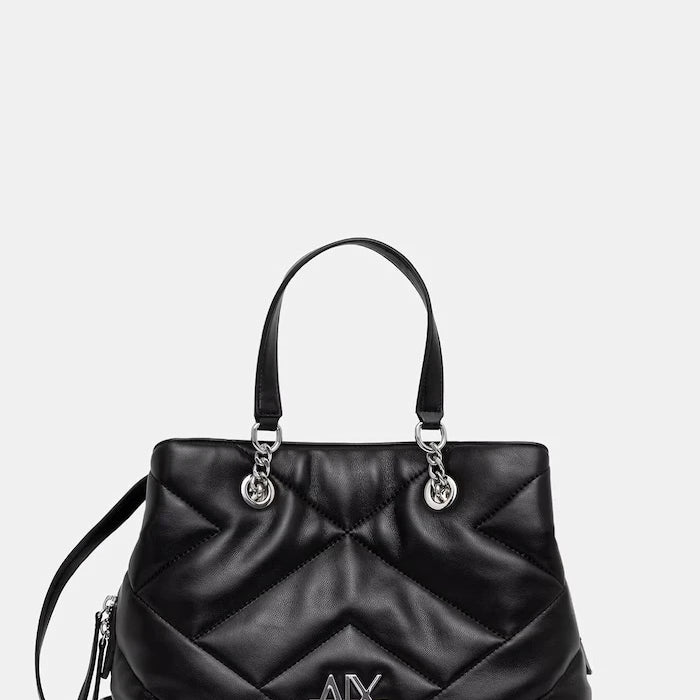 Armani Exchange kadın crossbody çanta, suni deriden