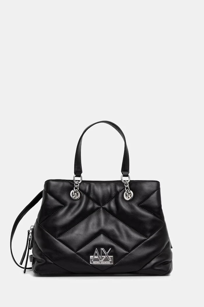 Armani Exchange kadın crossbody çanta, suni deriden