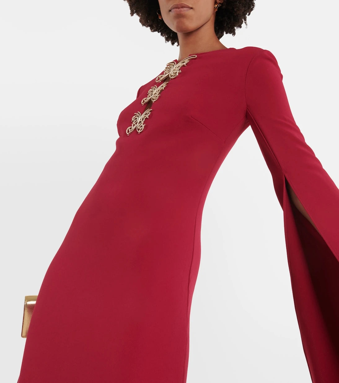 Elie Saab - Embellished crêpe gown