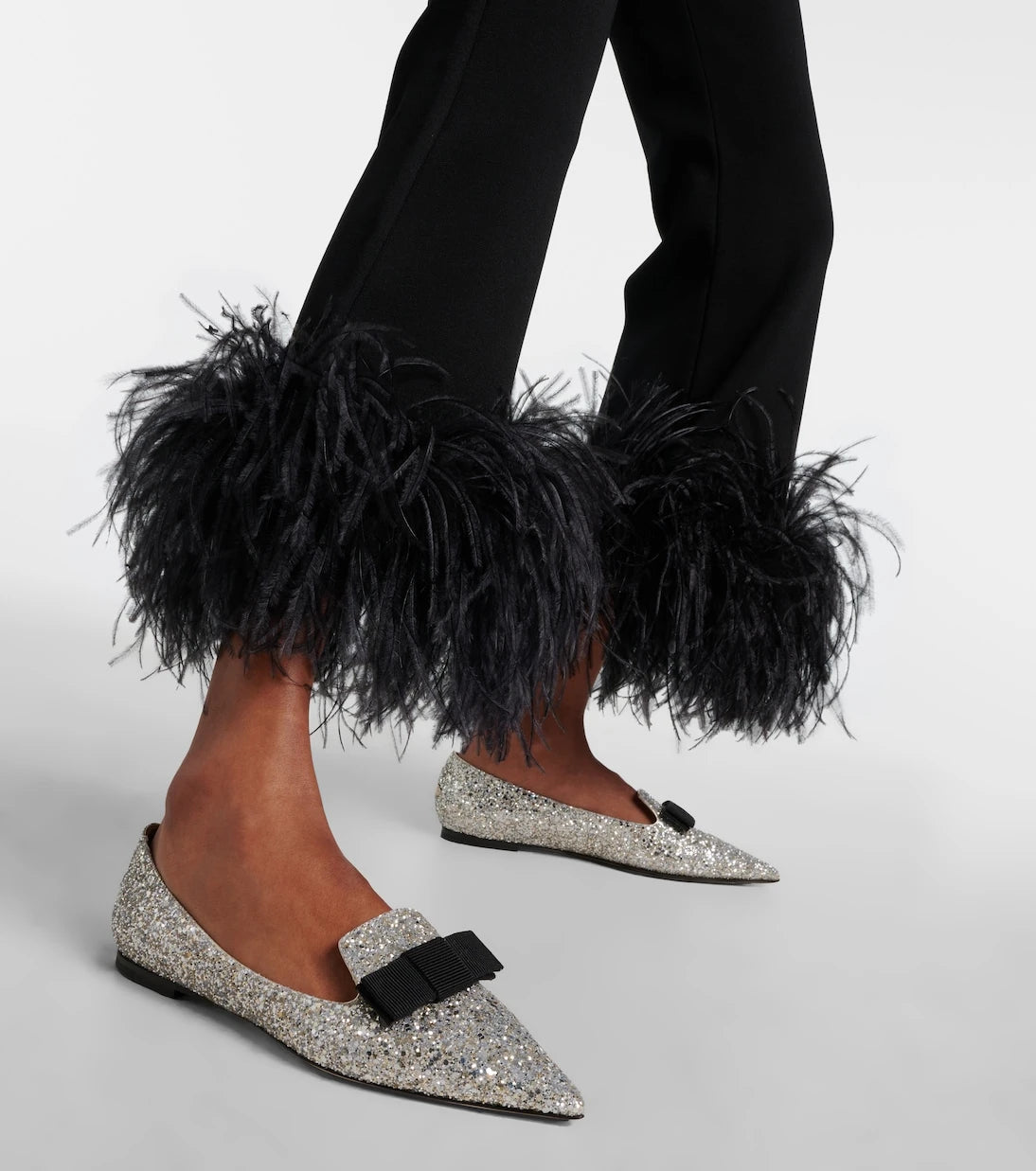 Jimmy Choo - Gala glitter ballet flats