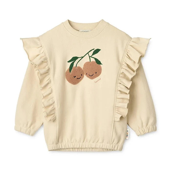 Детски памучен суичър Liewood Marcella Placement Sweatshirt