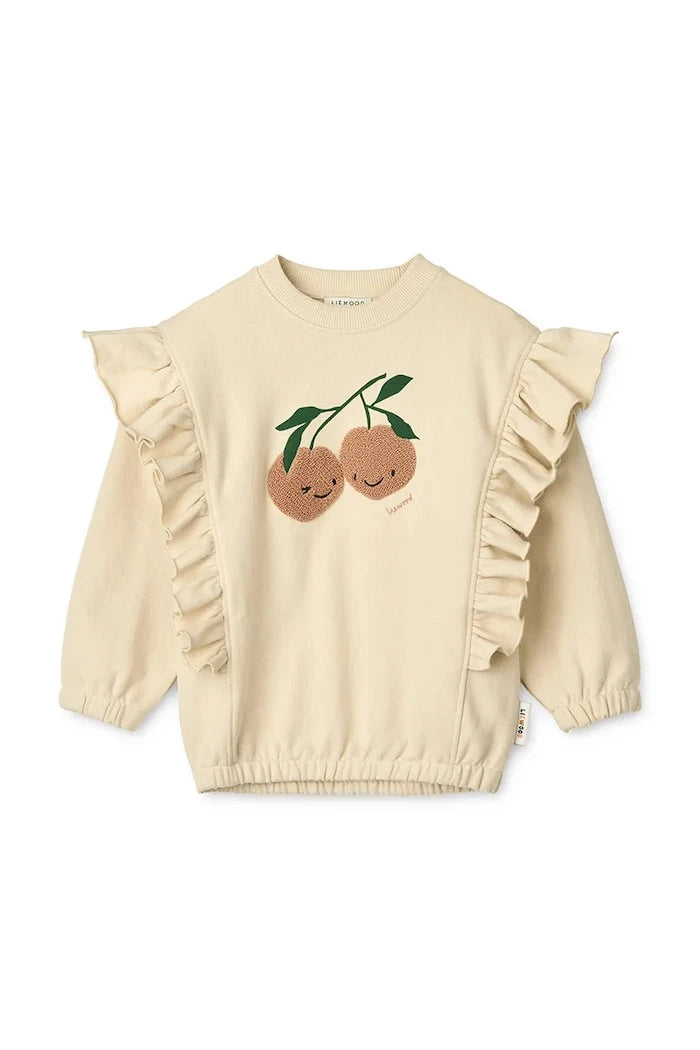 Детски памучен суичър Liewood Marcella Placement Sweatshirt