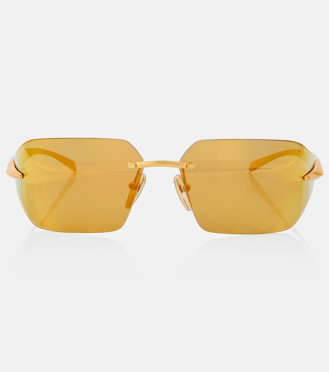Prada - نظارة شمسية مربعة