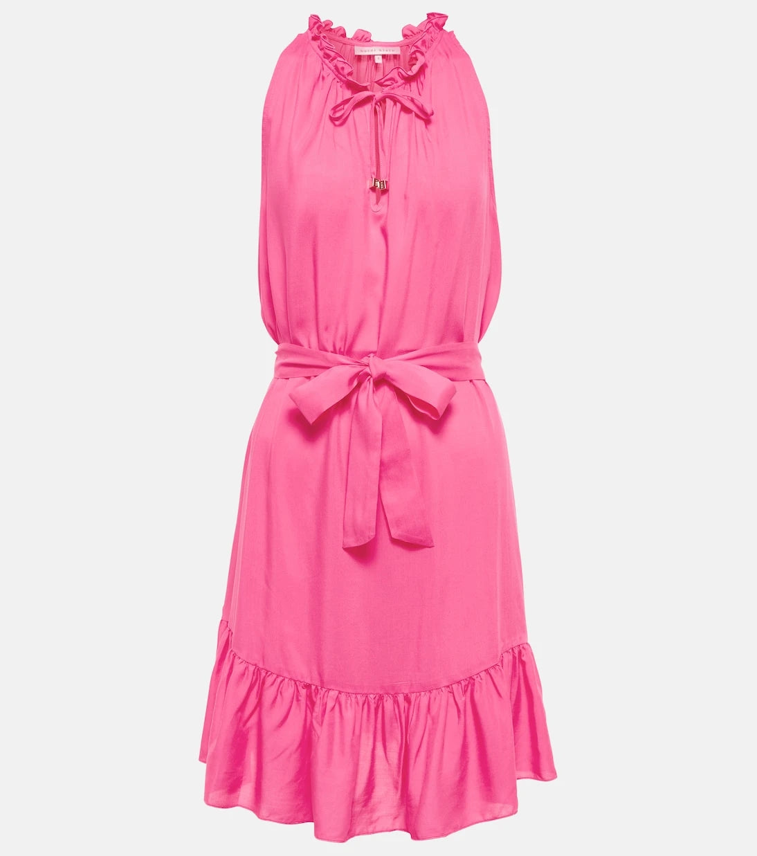 Heidi Klein - Self-tie ruffled minidress