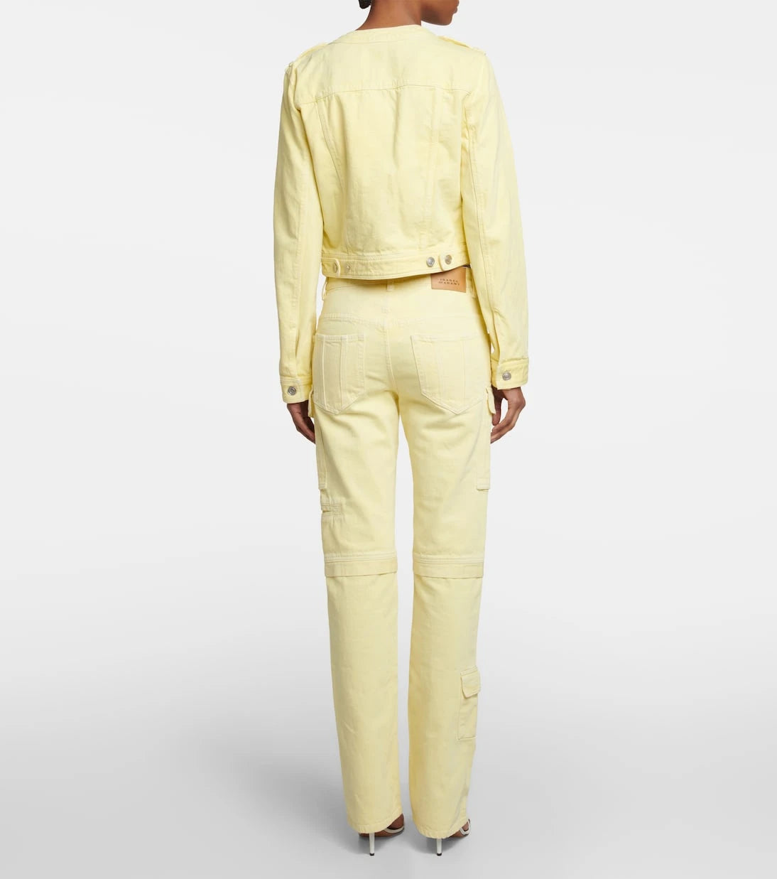 Isabel Marant - Valene cropped denim jacket