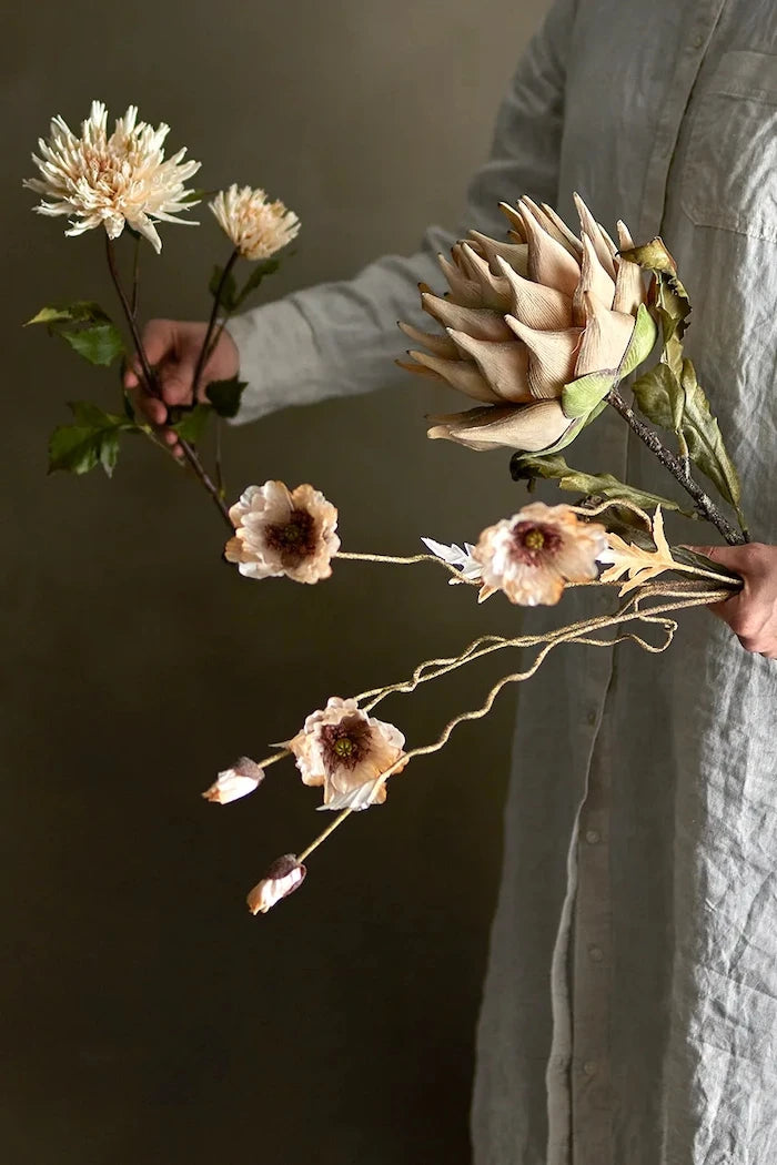 Изкуствени цветя Bloomingville Protea Stem 76 cm
