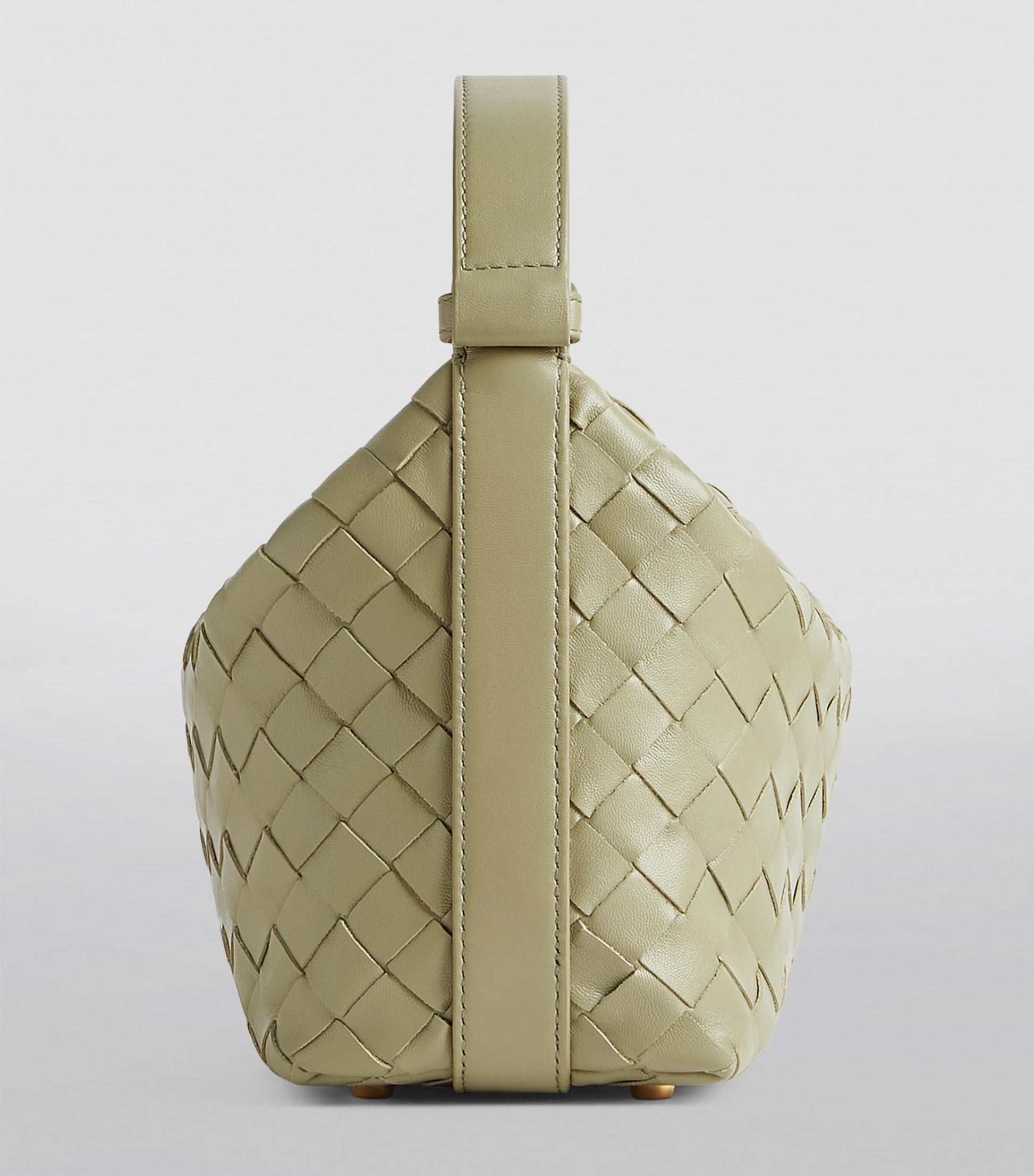 Mini Leather Wallace Top-Handle Bag